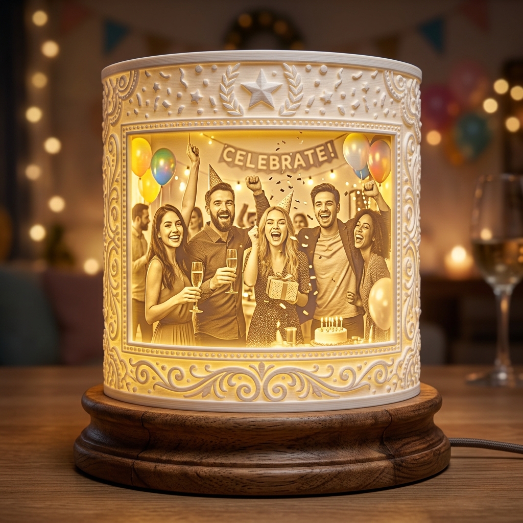 Embossed Celebration Frame