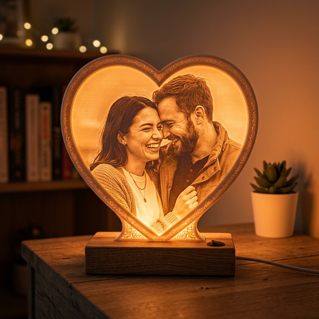 Heart-Shaped Memory Frame