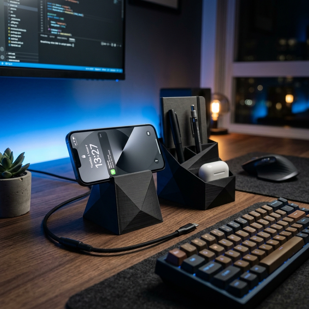 Desk Organizer & Phone Stand